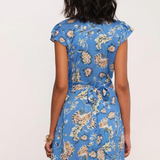 Heartloom Martina Flora Dress - Azure