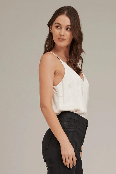 Bella Dahl V-Neck Cami - Ivory White