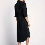 Bobbie Midi Dress - Black