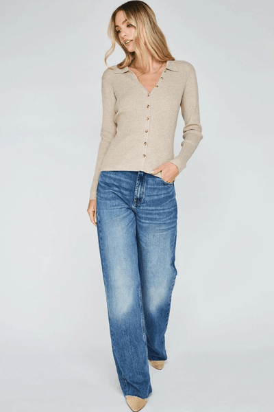 Gentle Fawn Finn Pullover - Heather Taupe