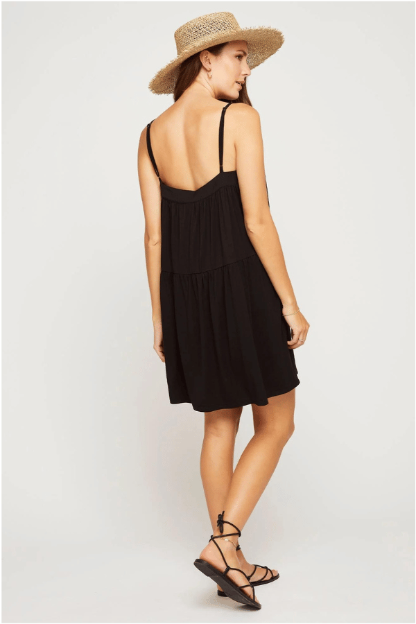 Gentle Fawn Gemini Tank Dress - Black
