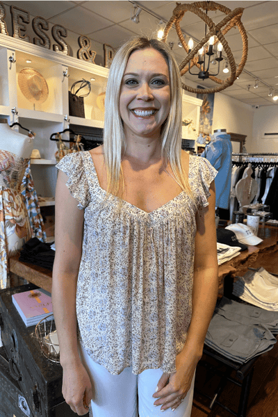 Gentle Fawn Kiara Delicate Floral Tank