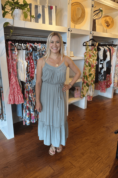 Gentle Fawn Russo Maxi Dress - Seafoam
