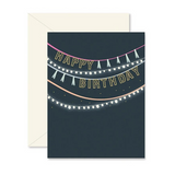 Ginger P Designs - Birthday Streamers Greeting Card