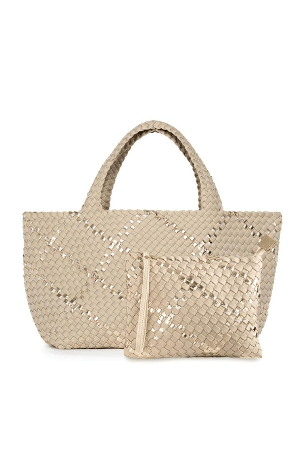 Haute Shore Bobbi Woven Tote - Buff