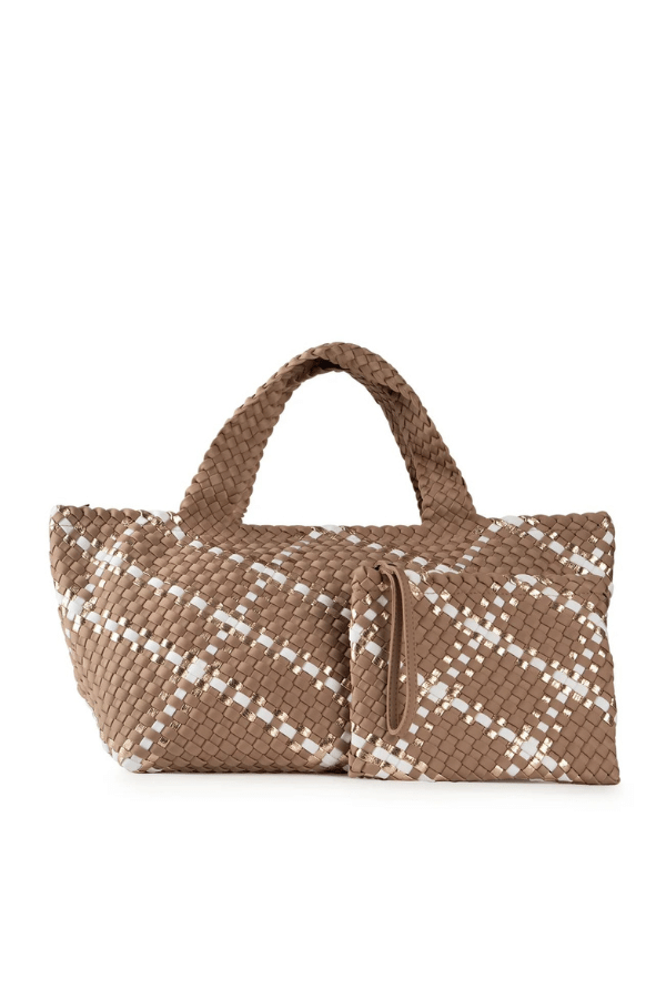 Haute Shore Bobbi Woven Tote - Latte