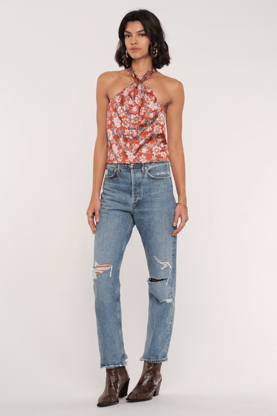 Heartloom Mollie Top - Red Floral