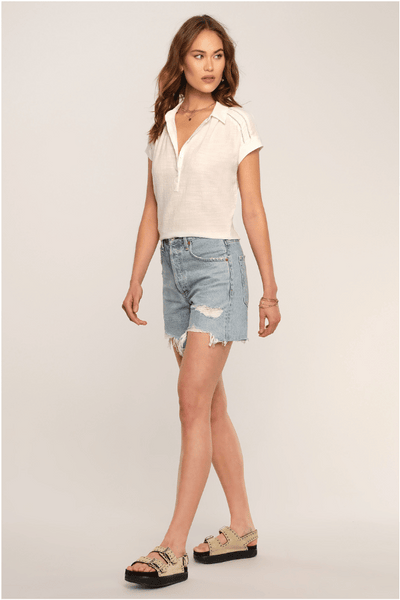 Heartloom Nori Top - Eggshell