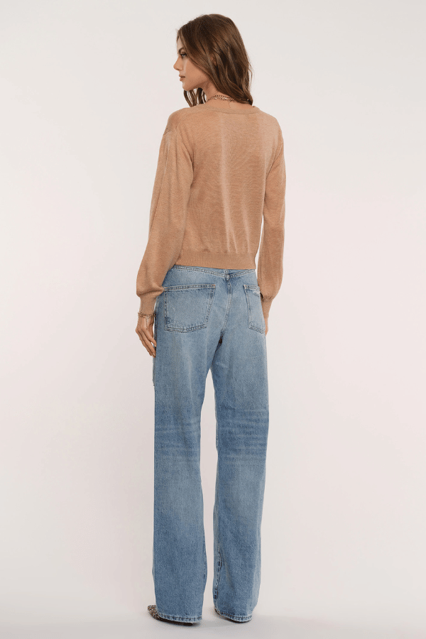 Heartloom Zephyr Sweater - Camel