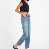 Level 99 Jenni Midrise Slim - Retro Blue