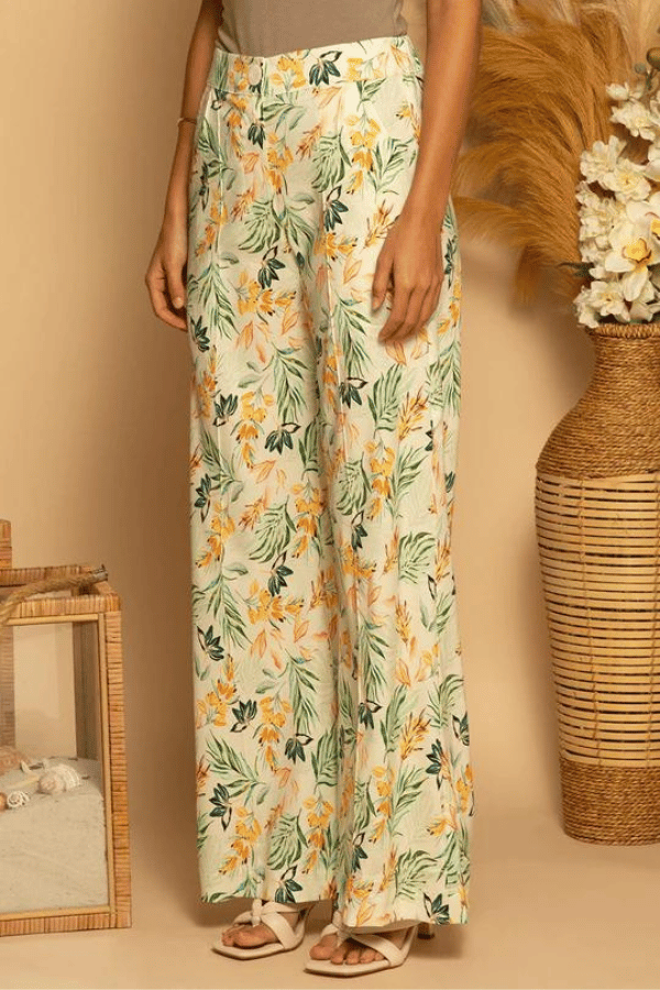 Shore Trouser Pant - Florida Blooms