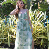 Shore Shiloh Maxi - Palm Stitchwork