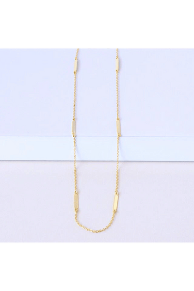 Splash Jewelry Gravity Necklace - Gold