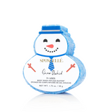 Spongelle Snow Orchid Snowman Holiday Buffer