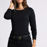 Stacy Long Sleeve Tee - Black