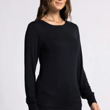 Stacy Long Sleeve Tee - Black