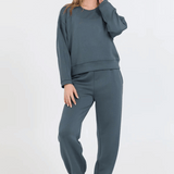 Vintage Havana Cloud Fleece Jogger - Mountain Grey