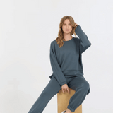 Vintage Havana Cloud Fleece Jogger - Mountain Grey