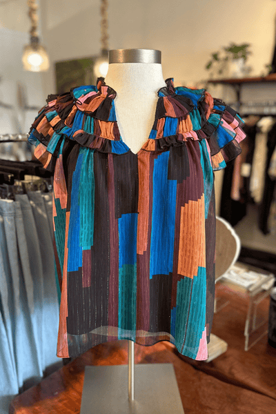 Willa Story Emerson Top - Block Stripe