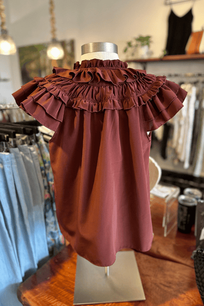 Willa Story Emerson Top - Rust