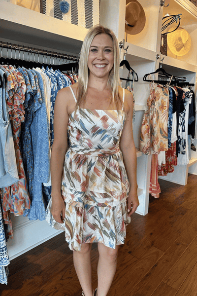 Willa Story Maura Dress - White/Multi