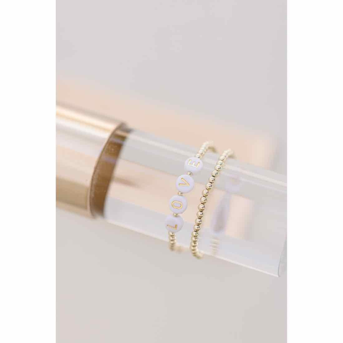 3mm Gold Ball Bracelet