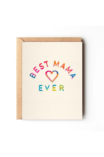 Daydream Prints Best Mama Ever - Mother's Day Card