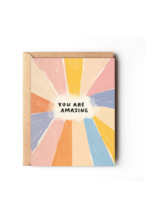 Daydream Prints You Are Amazing Card