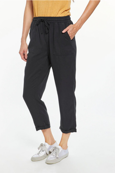 Maisie Relaxed Fit Pants - Black