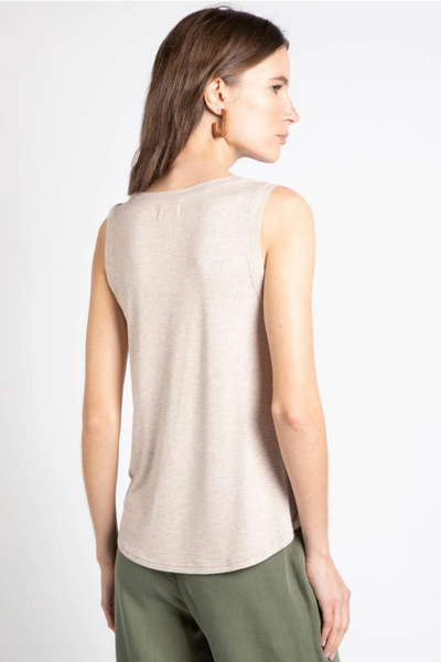 Euclid Tank - Heather Oatmeal